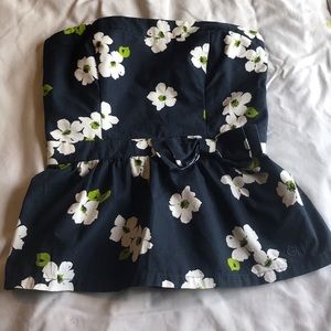 Gilly Hicks strapless top